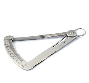 Outil de mesure en acier inoxydable avec poignée métallique, personnalisable avec logo, pour usage professionnel, plage d'épaisseur 0-10mm, le meilleur choix - Product Image 1