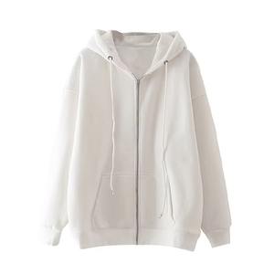 2025 Fashion Sweatshirt Autumn Winter Casual Versatile <b>Hoodies</b> Zipper <b>Long</b> Sleeve <b>Cardigan</b> Fall Casual Loose Streetwear - Product Image 4