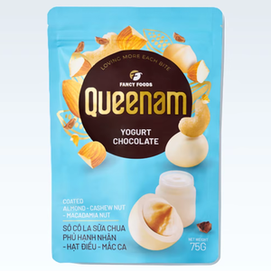 ขนมแมคคาเดเมียเคลือบโยเกิร์ตโยเกิร์ต75กรัมขนมฮาลาล OEM - Product Image 1