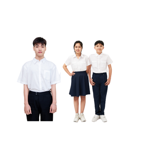 ชุดเครื่องแบบนักเรียนสำหรับเด็กผู้ชายและเด็กผู้หญิงเสื้อแขนสั้น-จาก FMF VN การตรวจสอบโดยซัพพลายเออร์กำหนดขนาดเอง - Product Image 3
