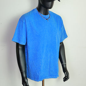 เสื้อยืดวินเทจลายกรด 280 กรัม พิมพ์โลโก้ตามสั่ง สำหรับผู้ชาย สวมใส่สบาย ทรงโอเวอร์ไซส์ สไตล์สตรีท แห้งเร็ว ระบายอากาศได้ดี - Product Image 4