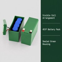 Paket Baterai Lifepo4 Deep Cycle 12.8V 8Ah untuk UPS Kecil, Lampu Jalan Tenaga Surya, Penyimpanan Energi Cadangan, Baterai Lithium Iron Phosphate