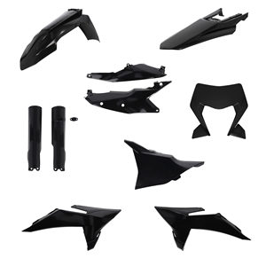 For KTM Acerbis Full Plastic ABS <b>Kit</b> Compatible Motorcycle Fairing - Product Image 1