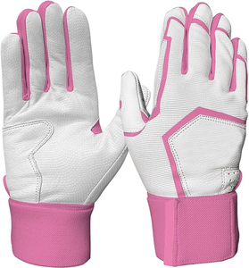 Guantes de bateo de béisbol y softbol de diseño OEM con agarre perfecto Cuero Dedo completo Logotipo personalizado Suave y cómodo - Product Image 4