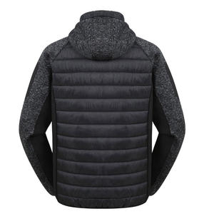 Veste d'extérieur 2025 de haute qualité pour homme, légère, hybride, matelassée, rembourrée, en duvet, avec col montant - Product Image 2