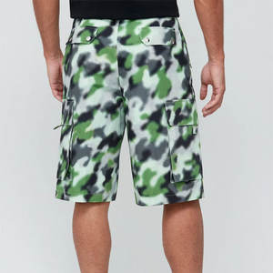 กางเกงขาสั้นผ้าคอตต้อนสำหรับผู้ชายกางเกงขาสั้นใส่ทำงานสไตล์สตรีท100% ออกแบบได้ตามต้องการมีหลายกระเป๋าและรูปแบบแข็งแรง - Product Image 4