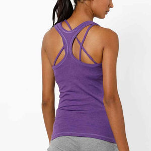 Plus Size Women's Crew Neck Loose Fit Eco-Friendly Quick Dry Anti-Wrinkle Breathable Cotton Tank <b>Top</b> Vest Camisole <b>Crop</b> <b>Top</b> - Product Image 3