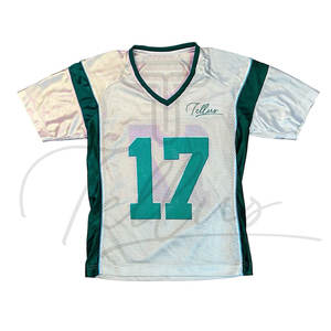 Camisetas de Fútbol Americano Clásicas Personalizadas al por Mayor, de Alta Calidad, Cortas, 100% Poliéster, Secado Rápido, Tallas Grandes, Ropa Deportiva de Equipo Americano - Product Image 3