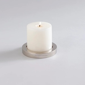 Ensembles de bougeoirs en métal plaqué argent brillant pour mariage et décorations d'éclairage de table à la maison Mini bougeoirs - Product Image 5