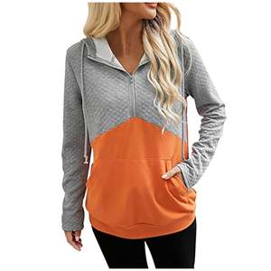 เสื้อฮู้ดดี้คุณภาพพรีเมียมสำหรับผู้หญิง เสื้อสเวตเชิ้ตยอดนิยม ระบายอากาศได้ดี ไม่ยับ แขนยาว - Product Image 5