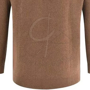 Pulls d'extérieur en laine mélangée de qualité supérieure pour l'hiver avec emballage personnalisé Chandails confortables pour garçons - Product Image 6