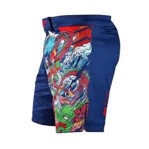 Pantalones cortos MMA profesionales unisex, ropa de entrenamiento personalizada para adultos, fabricados en fábrica para hombres, ropa de artes marciales personalizable - Product Image 3