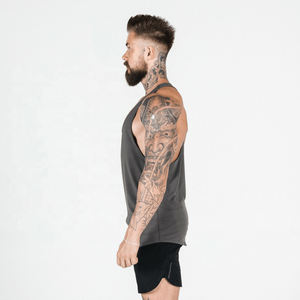 Singlet de sport respirant de haute qualité, tricoté, décontracté, à séchage rapide, pour la course à pied, le fitness, le sport, pour hommes - Product Image 5