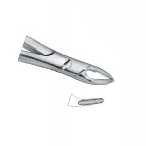 Pince à extraction dentaire Fig76 N Instruments dentaires en acier inoxydable de haute qualité personnalisés - Product Image 4