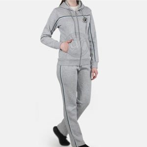 Ropa deportiva 100% algodón estilo moda mujer chándal ropa deportiva ropa para correr chándal para mujer - Product Image 6