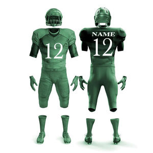 Uniforme de football américain de nouvelle conception à quantité minimale de commande bas ensembles de sports de plein air respirants uniforme de football américain de style unique de grande taille - Product Image 1