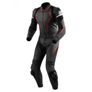 Custom Made Motorbike Leather Suit Motorbike Riding Wear With Custom Designs 2023 Motorbike Leather Suit