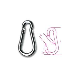 BETA Crochets mousquetons galvanisés Équipement extérieur de qualité supérieure - Product Image 1