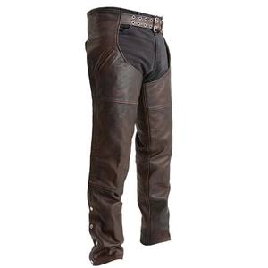Nouvelles cuissardes en cuir pleine fleur pour hommes, style motard, pantalon de moto, vintage, couleur personnalisable, logo personnalisable, haute qualité - Product Image 5