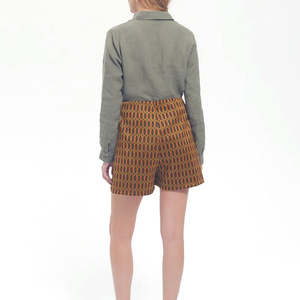 Shorts de sport pour femmes très vendus, respirants, sans couture, compression, imperméables, taille élastique, 100% coton, séchage rapide, taille mi-haute - Product Image 3