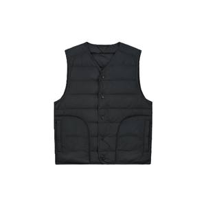 Casual de moda de talla grande prendas de vestir exteriores de invierno sin cuello chaleco a prueba de viento brillante/mate multicolor impermeable transpirable - Product Image 3