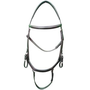 Bride faite à la main de haute qualité en cuir véritable réglable Durable abordable équipement d'équitation Tack Set - Product Image 1