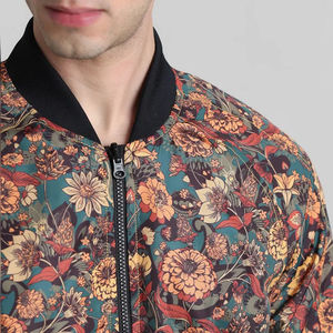 Chaquetas Bomber Extra Grandes y Transpirables para Hombre, Chaqueta Bomber Ligera de Nailon y Poliéster con Logotipo Personalizado Estampado a Bajo Precio - Product Image 6