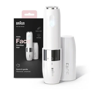 Braun Face Mini Hair Remover Épilateur facial pour femmes Design minidimensionnel pour la portabilité, épilation faciale efficace FS1000 - Product Image 1