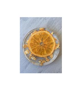 Sous-verre en résine, couche décorative empêchant les marques d'eau, élégant, de qualité supérieure, moderne, durable, réutilisable, décoration de table - Product Image 1