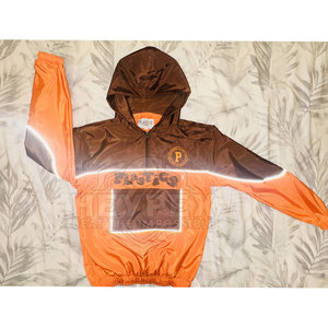 Veste coupe-vent à doublure en nylon respirant de haute qualité pour femmes personnalisée OEM vente en gros de couleurs personnalisées imprimées pour l'automne hiver - Product Image 1