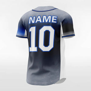 Maillot de baseball personnalisé OEM de haute qualité avec impression par sublimation, vêtements de sport pour hommes/femmes, club de fans, ligue universitaire, taille plus, respirant - Product Image 4