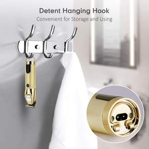 Tondeuses à barbe et moustache sans fil professionnelles pour hommes, coupe précise, résistantes à l'eau IPX7 - Product Image 2