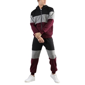 Ensemble de survêtements 2 pièces pour hommes en molleton de coton léger et de qualité supérieure, couleur unie, écologique, personnalisable OEM, imprimé délavé à l'acide, vente en gros - Product Image 4