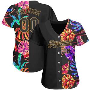 Camiseta de Béisbol de Invierno Personalizada, 100% Poliéster, Unisex, Cuello en V, Dos Tonos, Secado Rápido, Ecológica y Transpirable - Product Image 3