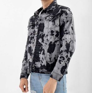 Veste en jean décontractée coupe-vent écologique haute performance pour hommes Saison d'hiver Designs personnalisés Vente chaude - Product Image 6