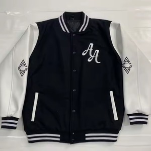 แจ็กเก็ตเลตเตอร์แมนสำหรับผู้ชายแจ็กเก็ตสำหรับผู้ชายไซส์ใหญ่พิเศษระบายอากาศได้ดีดีไซน์ใหม่สำหรับฤดูหนาว - Product Image 3