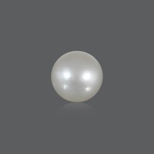 Perle blanche naturelle des mers du Sud de 6,53 carats pour la fabrication de bijoux - Product Image 1