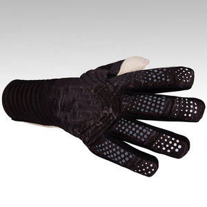Offre Spéciale préfinale Football Football Gardien Gants Respirant et Protecteur Noir Pu En Relief Conception De Haute Qualité - Product Image 3