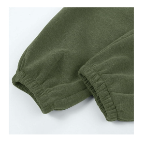 Pantalon de jogging léger pour femme, fabrication directe usine, taille élastique, molleton, idéal pour le sport en hiver, logo durable de BD - Product Image 4