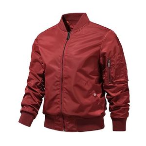 Chaqueta de Trabajo para Hombre, Elástica, Impermeable, para Exteriores, con Cuello Alto, Diseño 3D, Estilo Casual Elegante, 100% Poliéster - Product Image 1