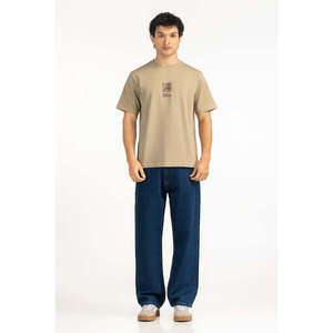 Camisetas Transpirables de Corte Holgado para Hombre y Mujer, Cuello Redondo, Diseño Gráfico, Venta al Por Mayor, Fabricante Personalizado - Product Image 6