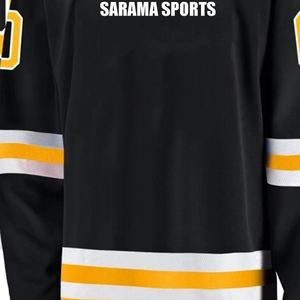 Cualquier nombre y número Jersey de hockey sobre hielo Panel de sublimación en blanco Wok Tipo de hockey Sublimación Jersey de manga larga - Product Image 3