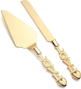 Cubiertos Servidor de pasteles de acero inoxidable Juegos de cucharas Juego de cuchillos Cubiertos de desierto Servidor Accesorios de mesa - Product Image 6