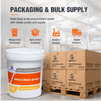 Grasa de Litio General SINOPEC Great Wall CMA-K 2, 15 kg, Grado Aeroespacial, Grasa Multiusos para Rodamientos -20 ℃ ~100 ℃