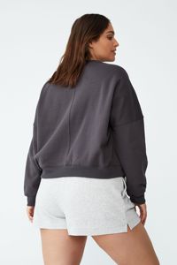 Sweat-shirts surdimensionnés pour femmes, sweat-shirts en polaire, logo personnalisé, sweat-shirt unisexe, fabricant de sweats à capuche et de sweat-shirts pour femmes, Pakistan - Product Image 3