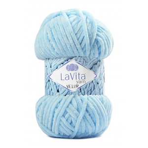 Lavita, Hilo de Tejer a Mano 100% Poliéster, Terciopelo, Estilo Fantasía 5010, Peso 100g - Product Image 1