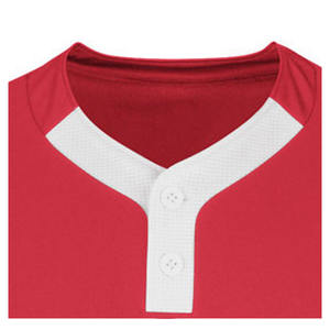 ชุดเครื่องแบบเบสบอลรัดรูปของผู้ชายชุดสีล้วน2025ออกแบบได้ตามต้องการ - Product Image 4