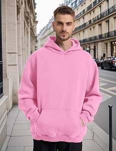 Sudaderas con capucha informales de invierno para hombre Color sólido 100% algodón Ajuste regular con diseño de bolsillo Secado rápido y transpirable - Product Image 4