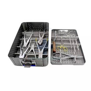 Juego de instrumentos de alambre K ortopédicos, Kit de herramientas de fijación ósea, Manual de alta calidad, acero inoxidable, uso hospitalario duradero fiable - Product Image 1