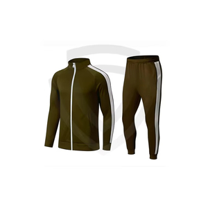 Ensembles de vêtements de course pour hommes, confortables, légers, respirants, à séchage rapide, 100% coton, col à capuche, cordon de serrage, quantité en vrac, uni - Product Image 1